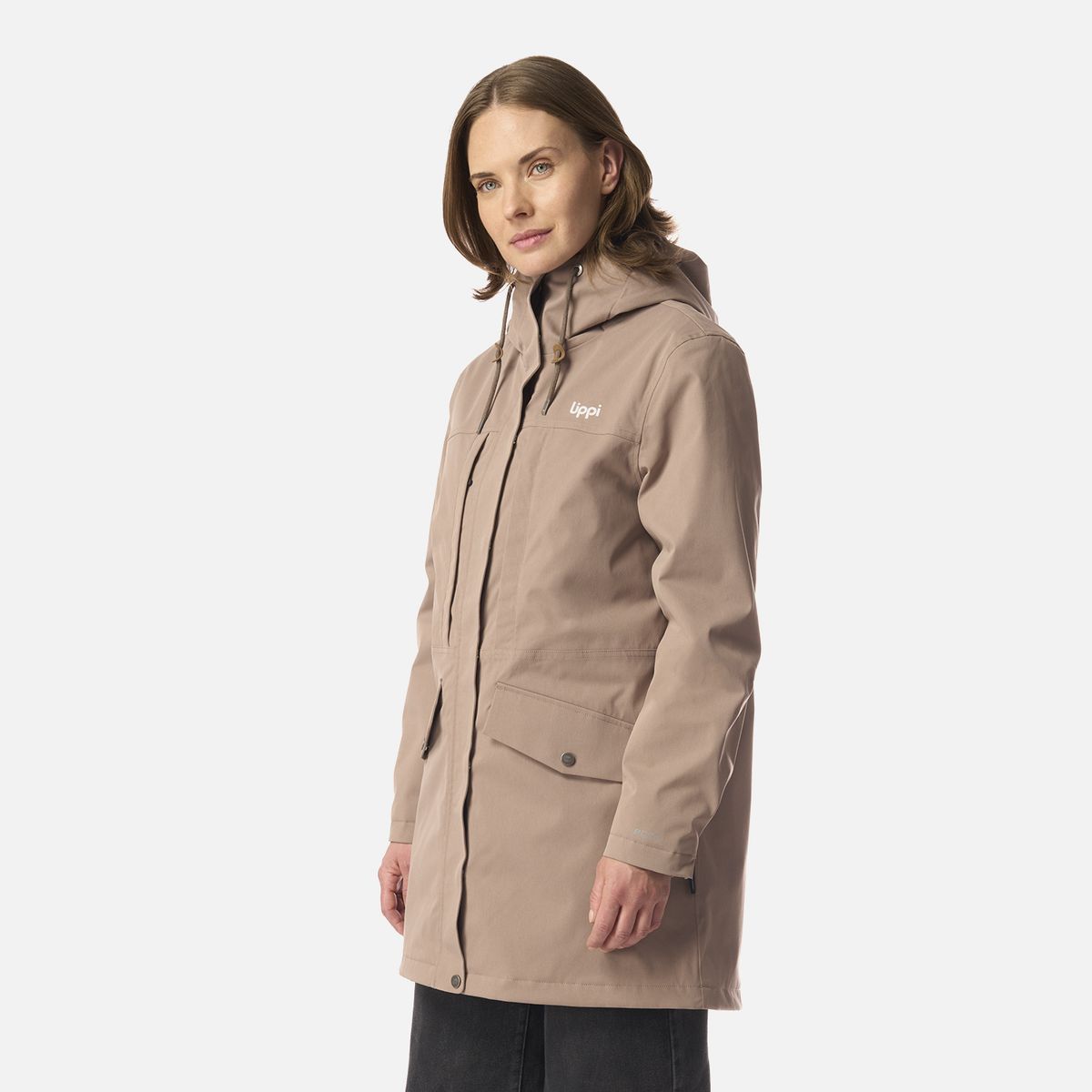 LIPPI - Chaqueta Mujer DayBreak B-Dry Jacket Canela Lippi