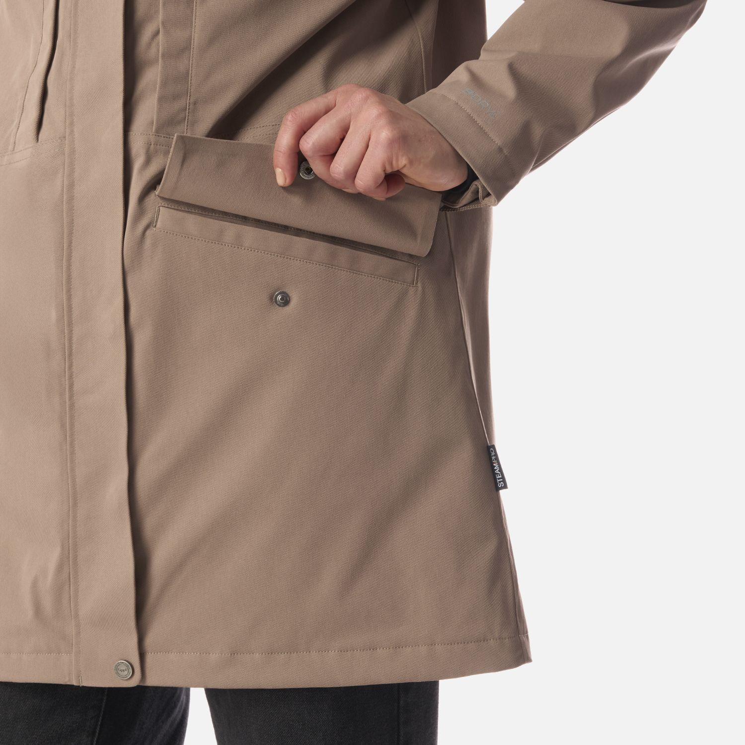 LIPPI Chaqueta Mujer DayBreak B-Dry Jacket Canela Lippi