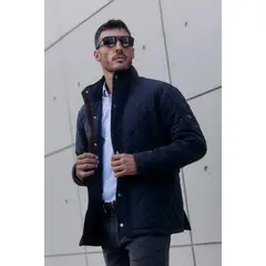 FROENS - Chaqueta Hombre Quilted Poliéster Reciclado