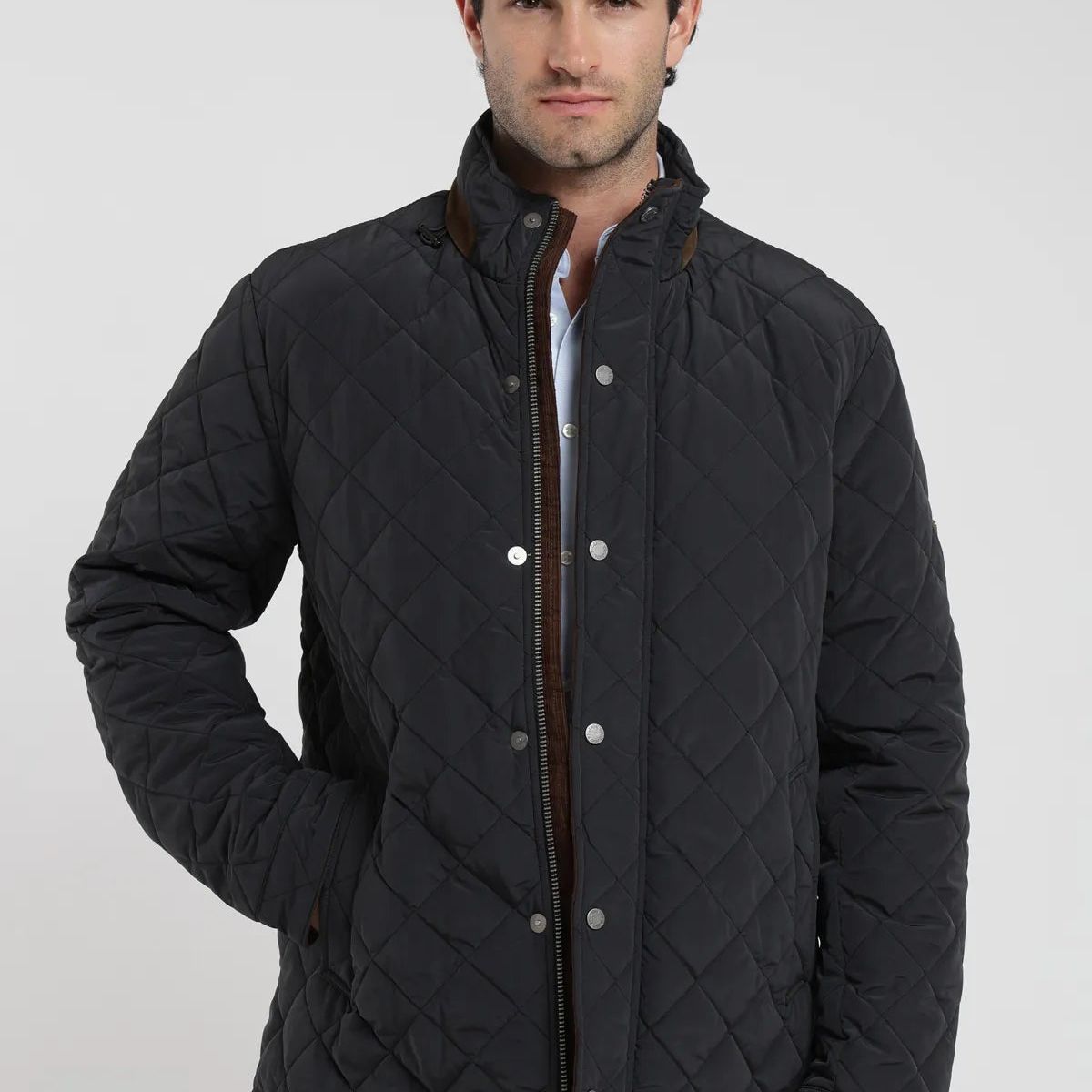 FROENS - Chaqueta Hombre Quilted Poliéster Reciclado Froens