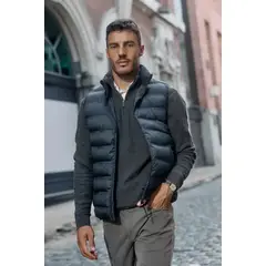 FROENS - Chaqueta Hombre Sin Mangas Poliéster reciclado