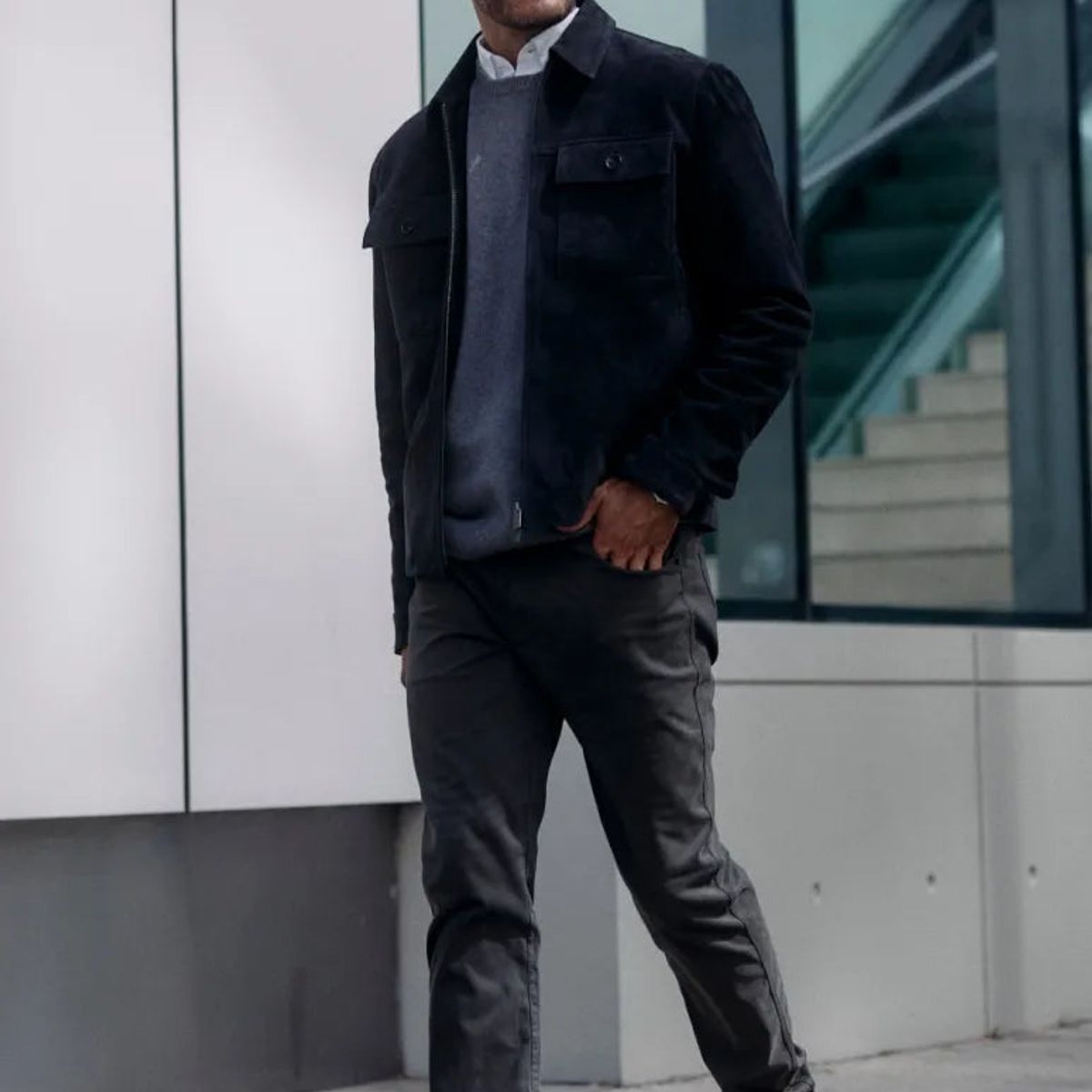 FROENS - Pantalón Hombre Shaper Algodón Orgánico Froens