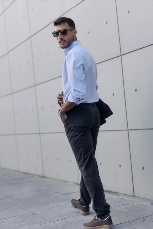 FROENS Pantalón Hombre Shaper Algodón Orgánico