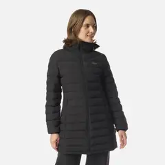 LIPPI - Chaqueta Mujer Snowmass Long Steam-pro Hoody Jacket Negro