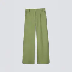 RAINDOOR - Pantalón recto verde Mujer