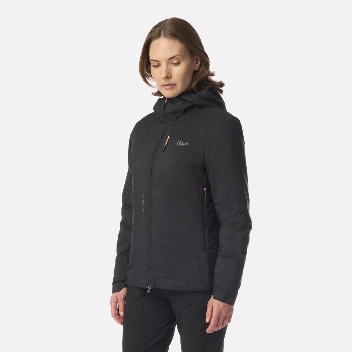 LIPPI - Chaqueta Mujer Spry Steam-Pro Hoody Jacket Negro Lippi