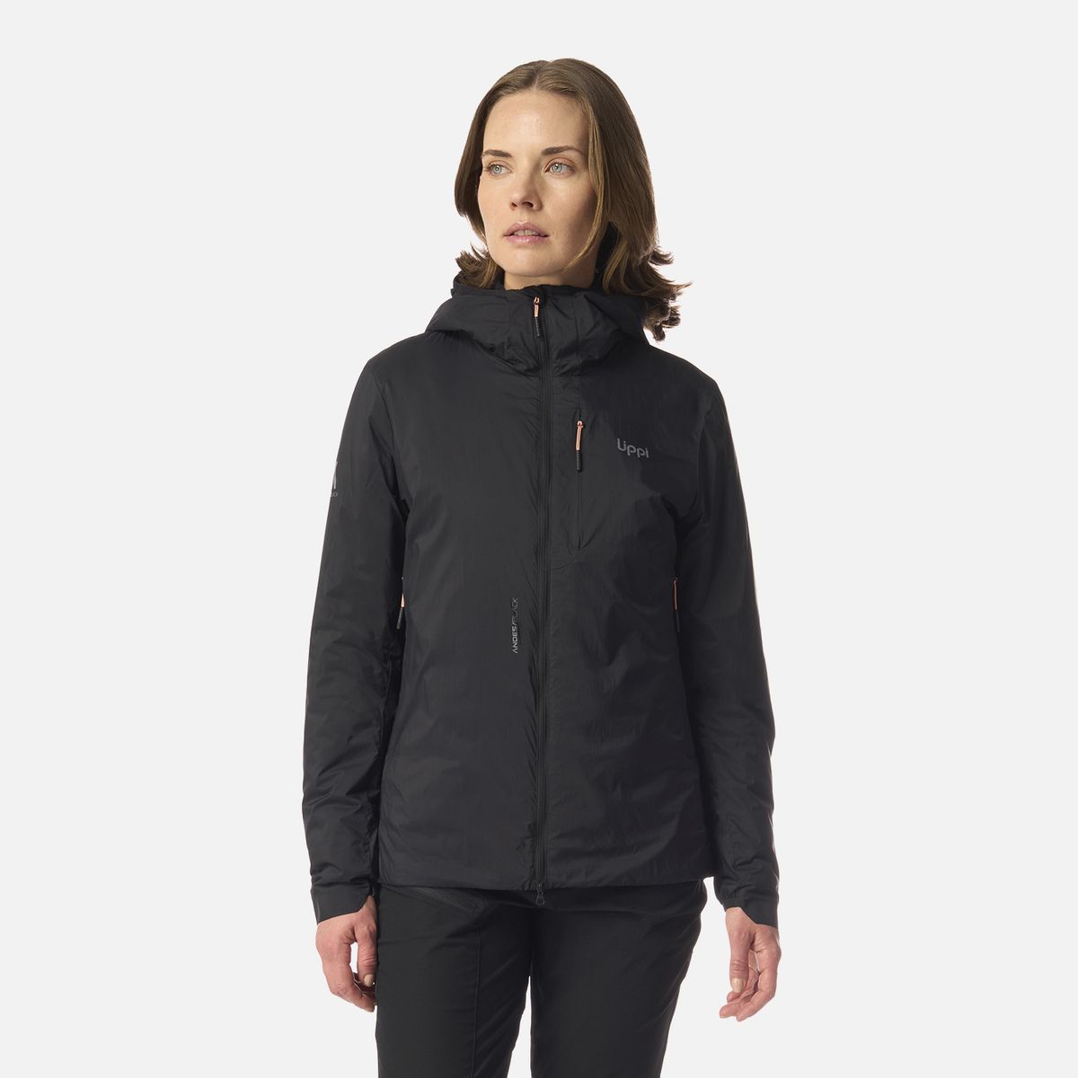 LIPPI - Chaqueta Mujer Spry Steam-Pro Hoody Jacket Negro Lippi