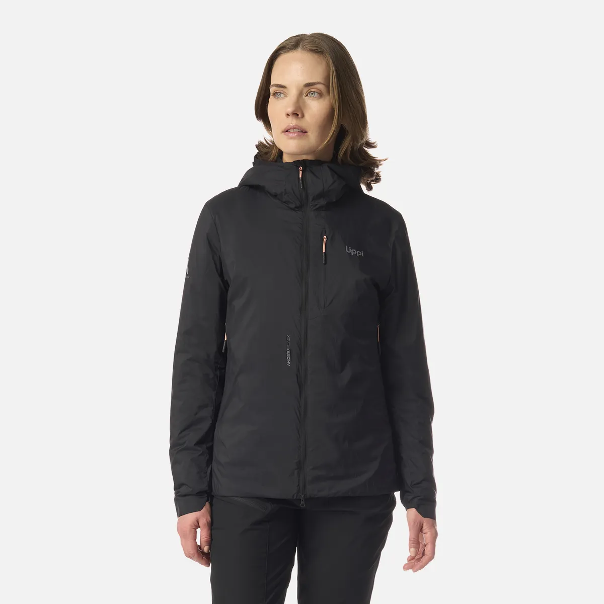 LIPPI - Chaqueta Mujer Spry Steam-Pro Hoody Jacket Negro Lippi