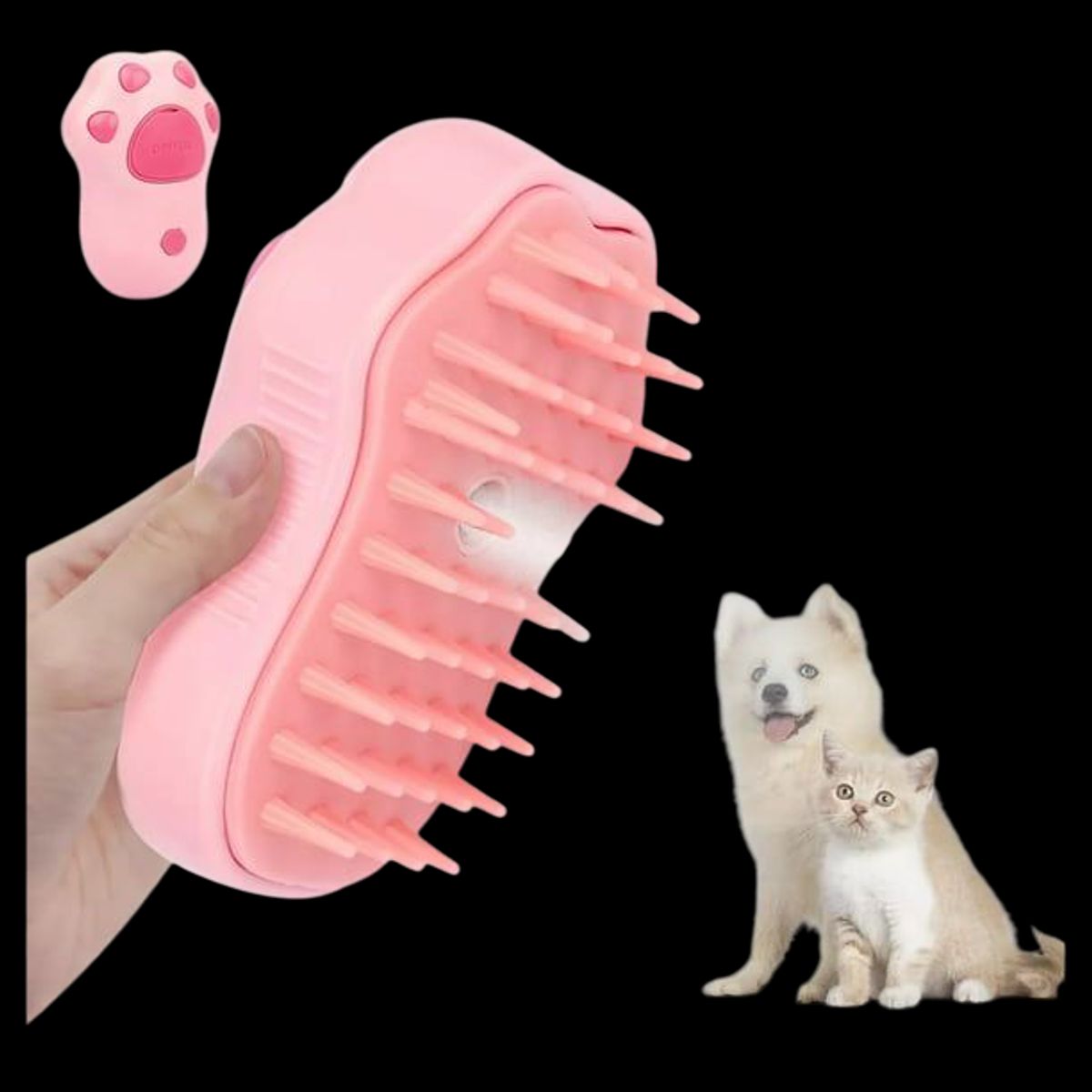 GENERICO - Cepillo a vapor Rosa