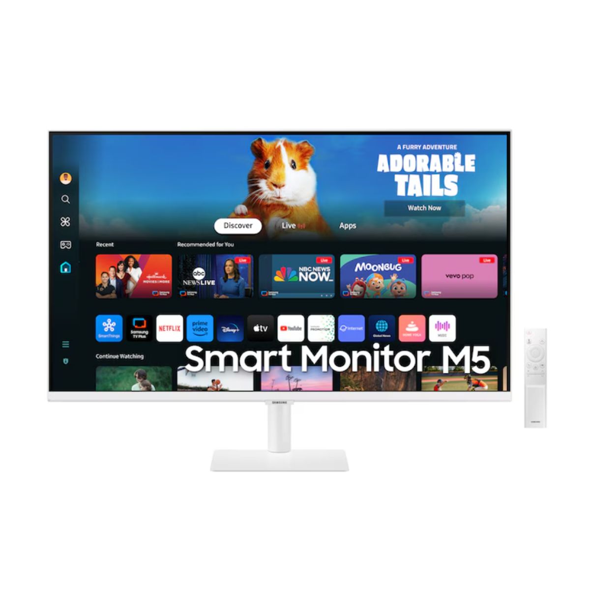 SAMSUNG - Samsung Monitor Smart 32" M5 M50D FHD 60Hz