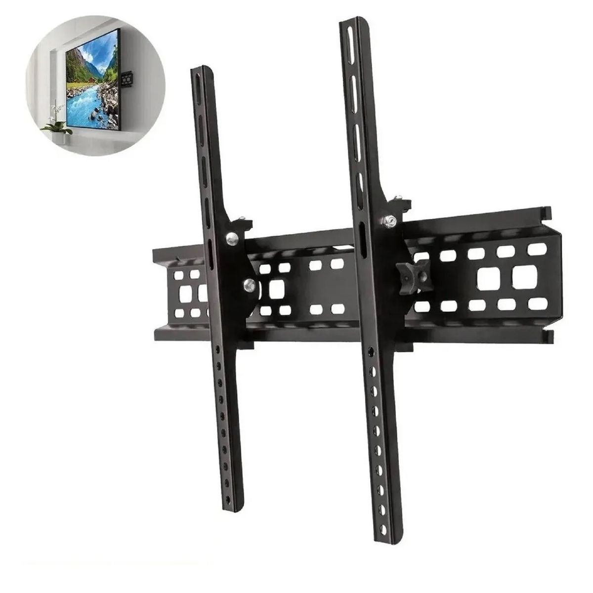 GENERICO - Soporte Inclinable Pared Para Tv led Plasma de 32 a 70  Hasta 40 kg