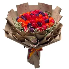 GENERICO - Bouquet de 50 Tulipanes Primaverales Eternos