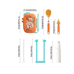 OEM - Juego de cepillos para biberones 5 en 1