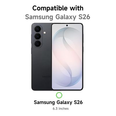 Imagen 2 del producto Carcasa para Samsung Galaxy S26 Silicona Colores - Negro