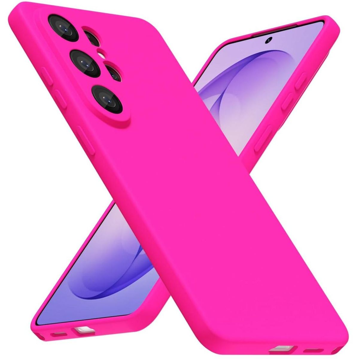 GENERICO - Carcasa para Samsung Galaxy S26 Ultra Silicona Colores - Fucsia