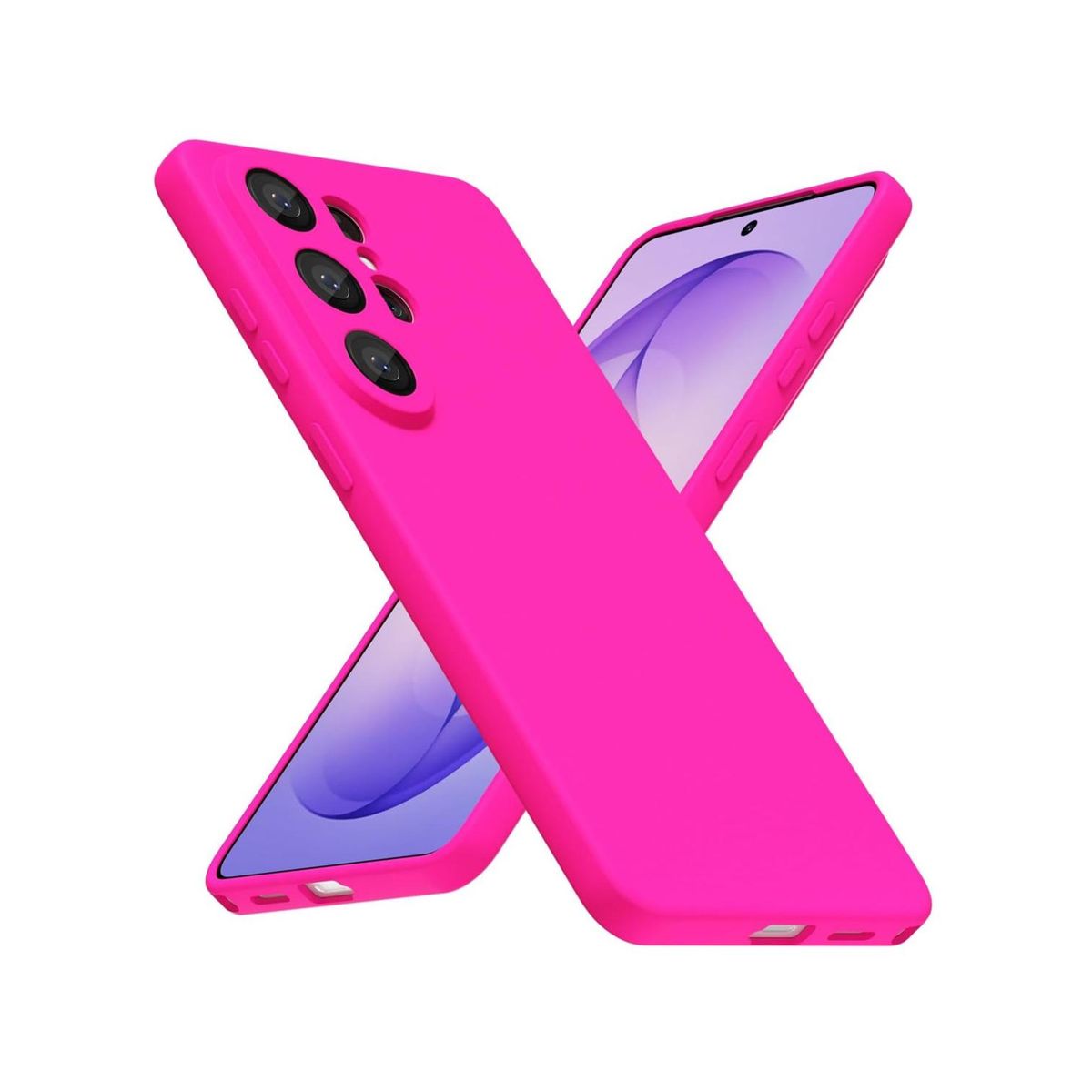 GENERICO - Carcasa para Samsung Galaxy S26 Ultra Silicona Colores - Fucsia