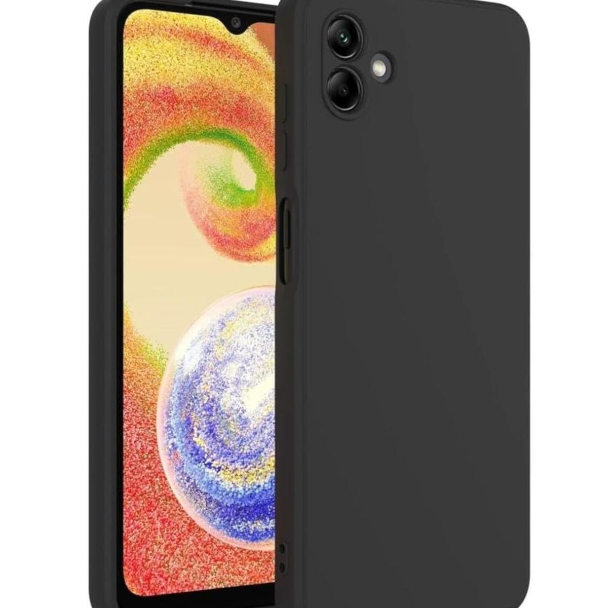 GENERICO - Carcasa para Samsung Galaxy A07 Silicona Colores - Negro