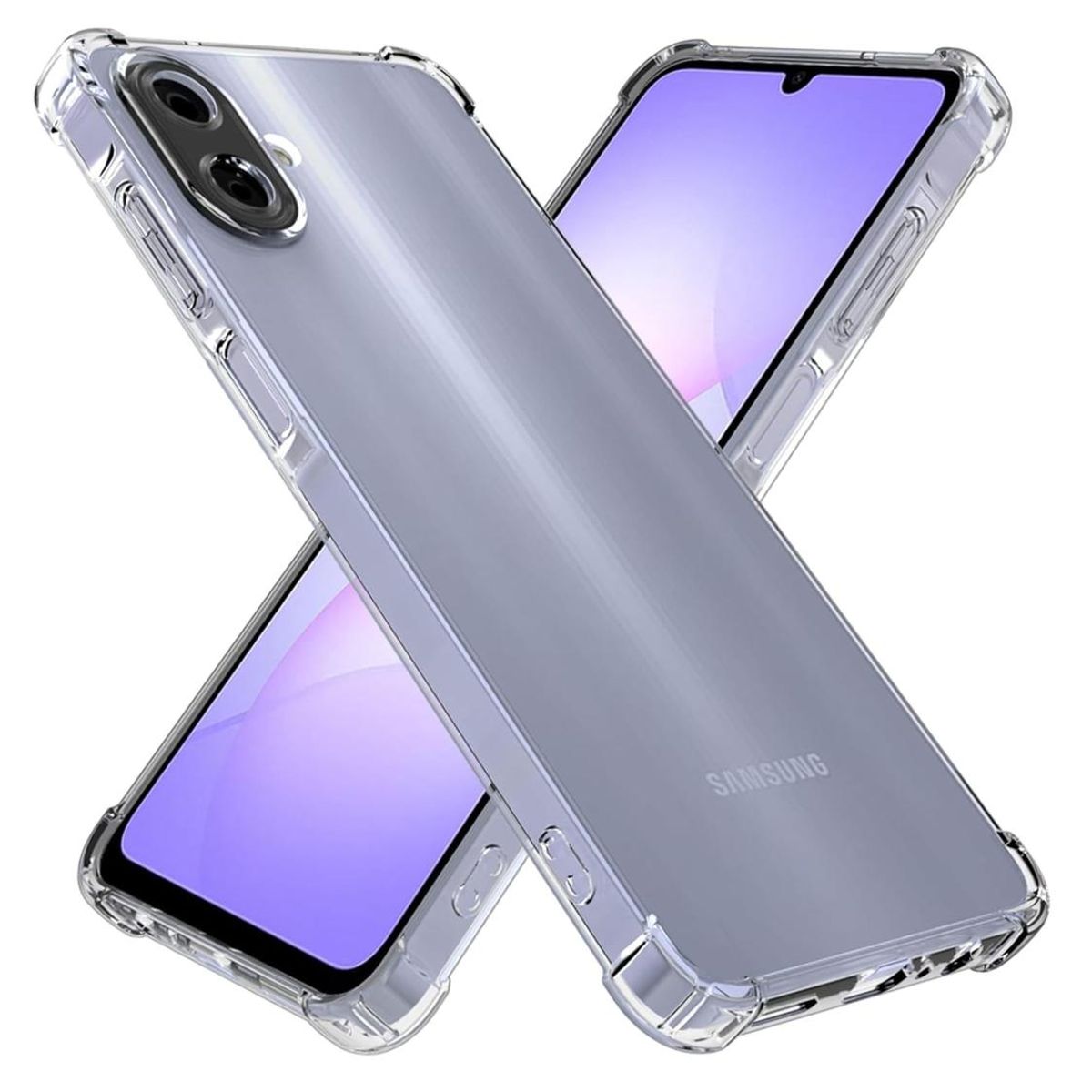 GENERICO - Carcasa Transparente para Samsung Galaxy A07 Reforzada