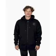 STOKED - Poleron Hombre Slab Negro