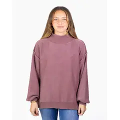 STOKED - Chaleco Mujer Glow Burdeo