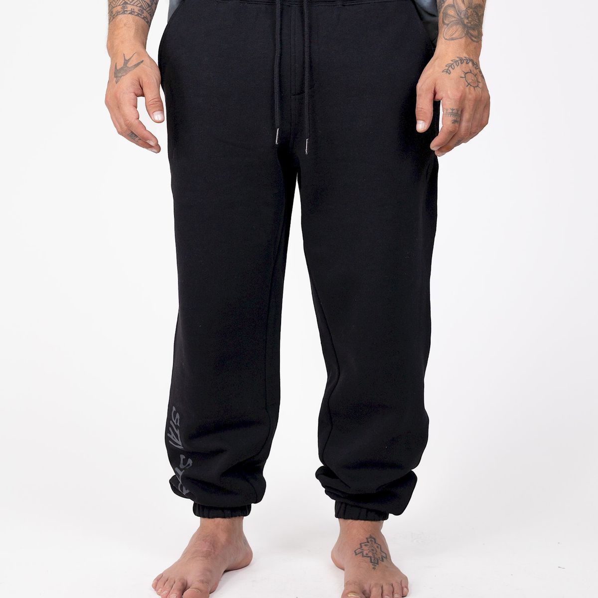 STOKED - Pantalon Buzo Hombre Pal Negro Stoked