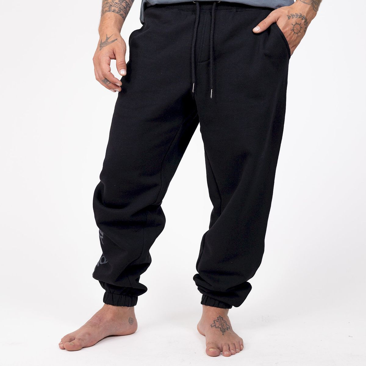 STOKED - Pantalon Buzo Hombre Pal Negro Stoked