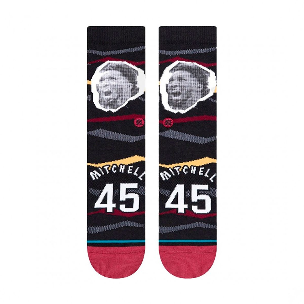STANCE - Stance Sock Men NBA Faxed Mitchell Black