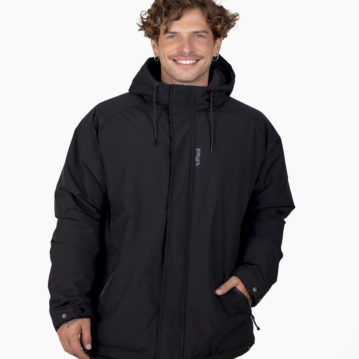 STOKED - Chaqueta Hombre Duck Negro Stoked