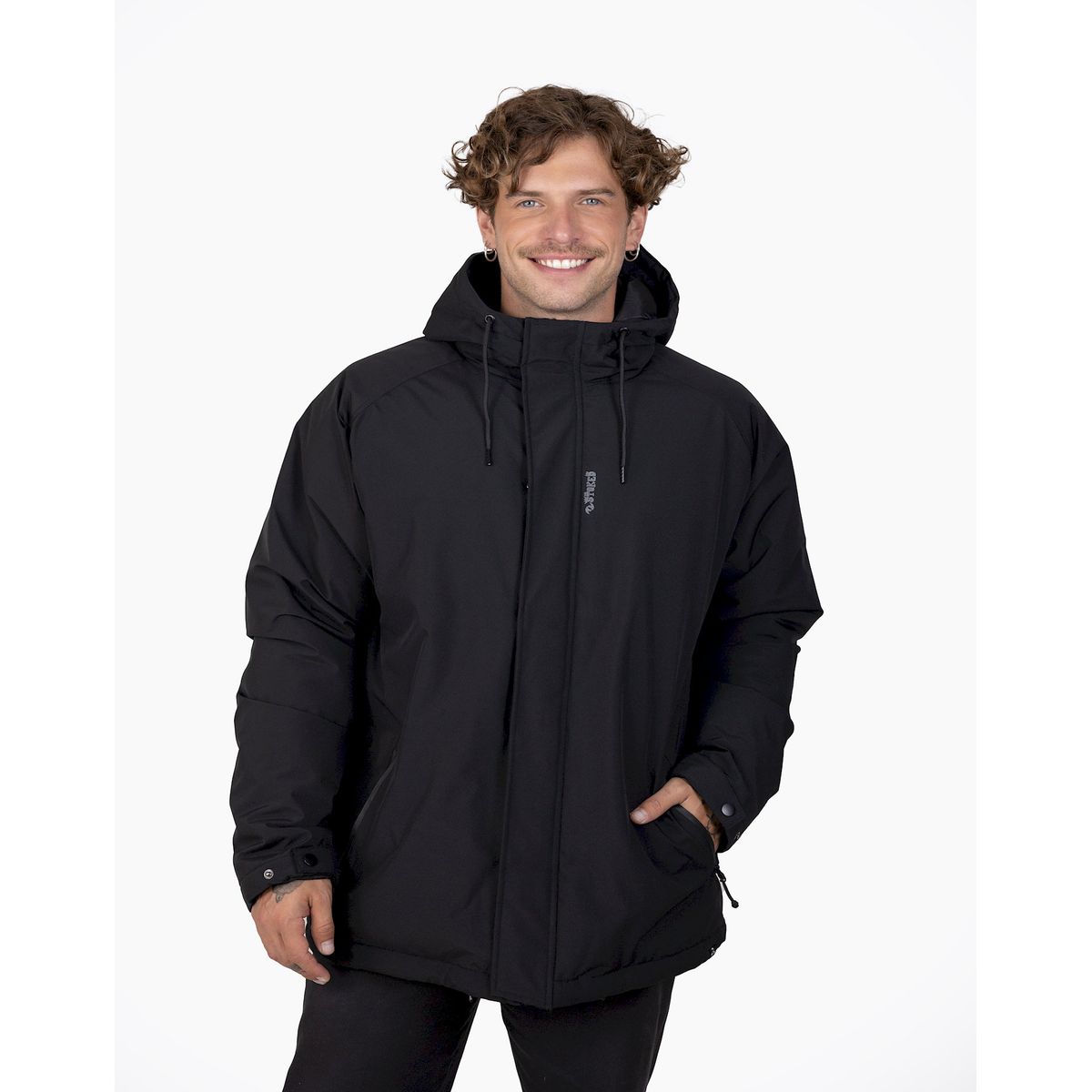 STOKED - Chaqueta Hombre Duck Negro Stoked