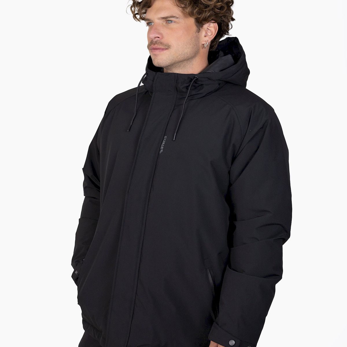 STOKED - Chaqueta Hombre Duck Negro Stoked