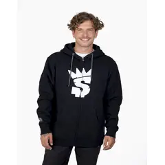 STOKED - Poleron Hombre Surf Negro