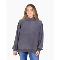 STOKED - Chaleco Mujer Glow Negro