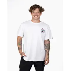 STOKED - Polera Hombre Shark Blanco