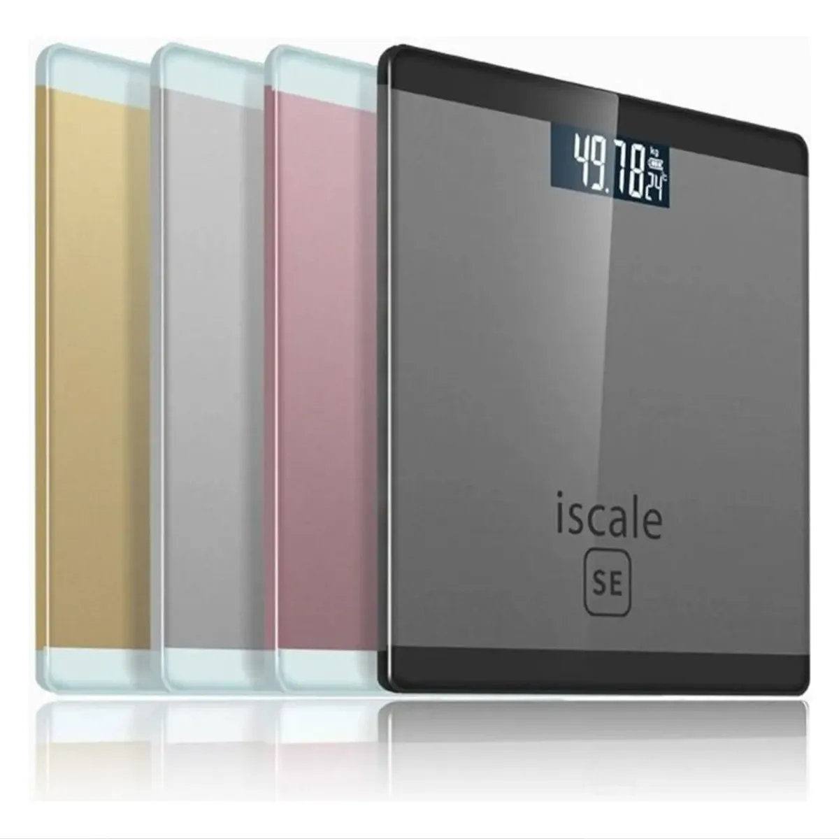 IRM - Balanza De Baño Digital Pantalla Electrónica Hasta 180kg