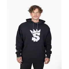 STOKED - Poleron Hombre Logo Negro