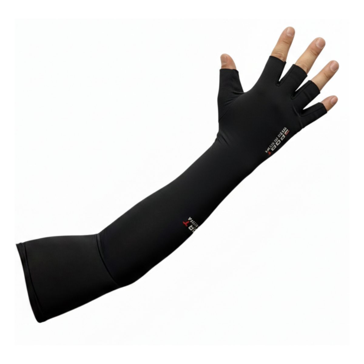 EKOL TACTICA MILITAR - Mangas Compresión Brazo Camuflaje UV Invierno Talla Única Color Negro