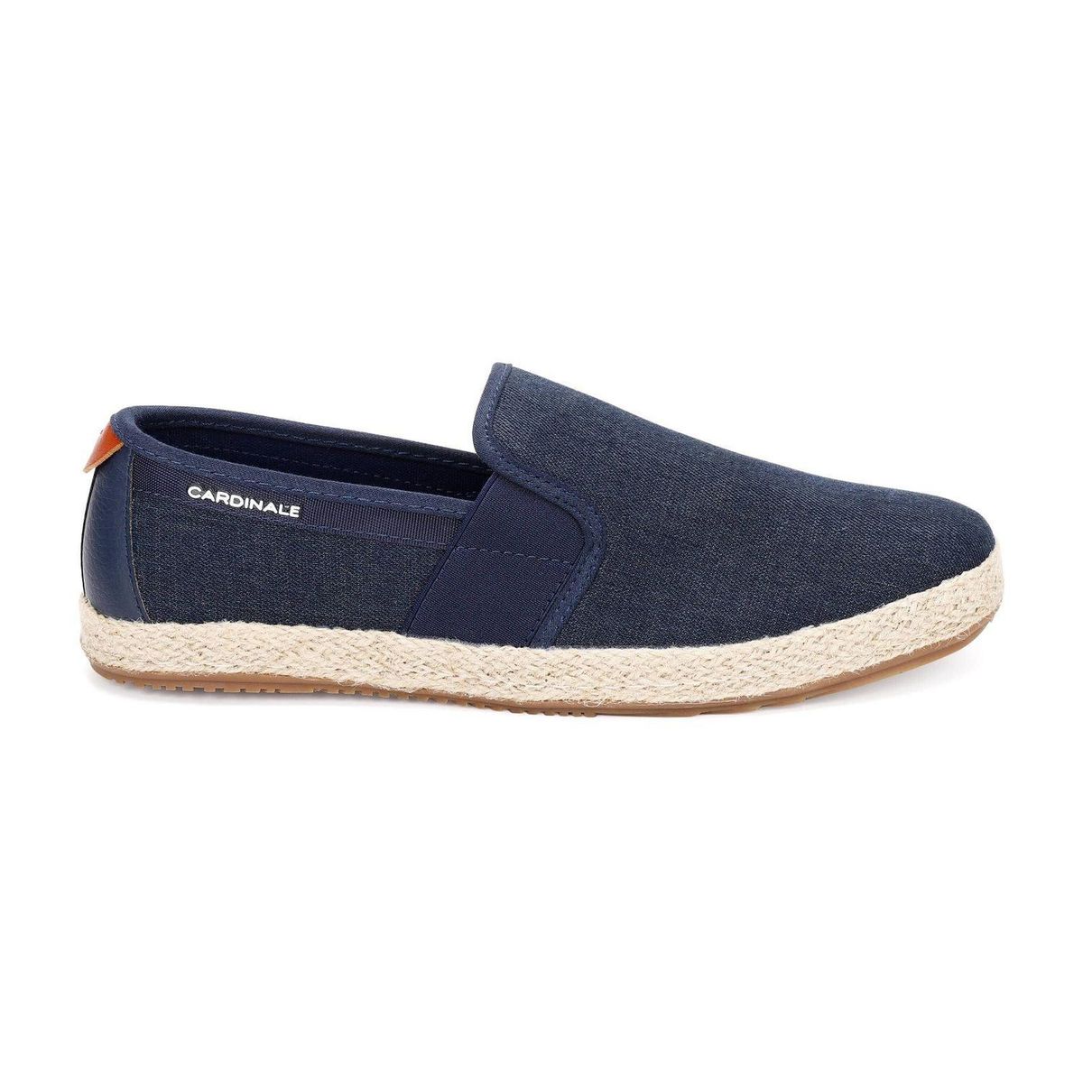 CARDINALE - Alpargatas Hombre Textil Vallarta-3-01 Azul