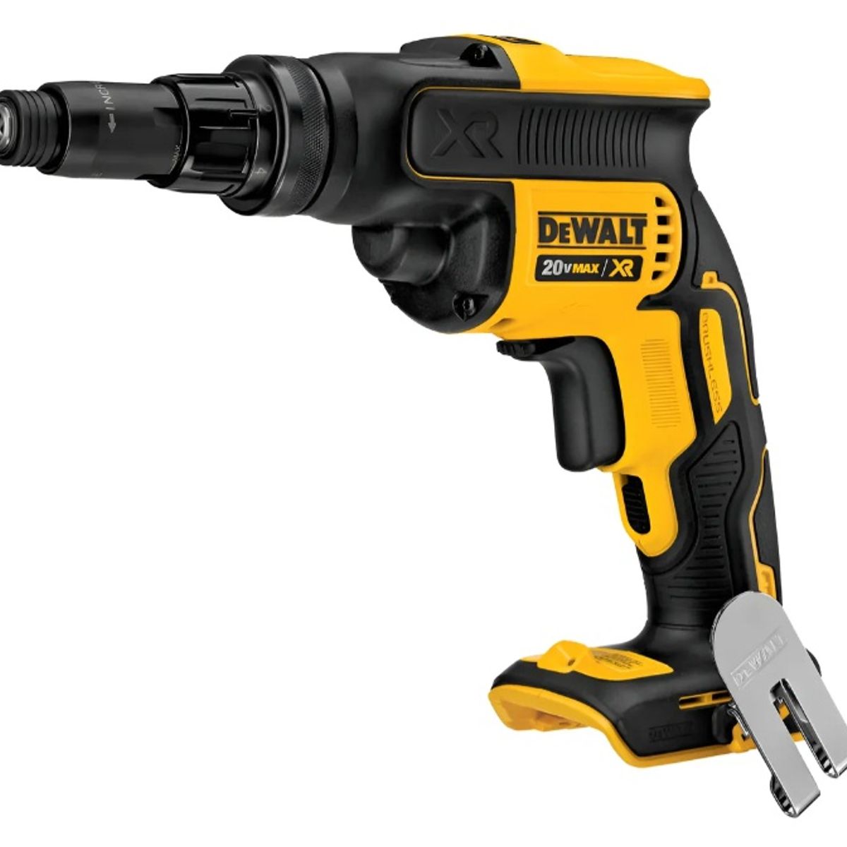 DEWALT - Atornillador Drywall Tipo Pistola Alto Torque, 20v Dewalt Dcf622b, Amarillo 20v 50 Hz/60 Hz
