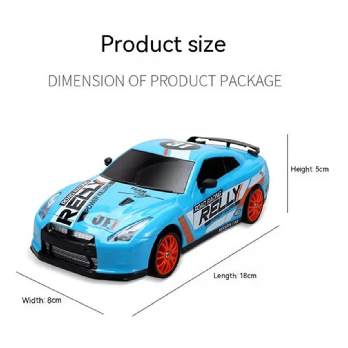 GENERICO - 2.4g Drift Rc Car 4wd Rc Drift Coche De Juguete De Control R