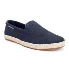 CARDINALE - Alpargatas Hombre Textil Vallarta-3-01 Azul