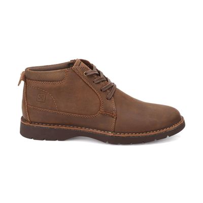 Imagen 2 del producto Botines Hombre Cuero Bruxton-6-03 Café
