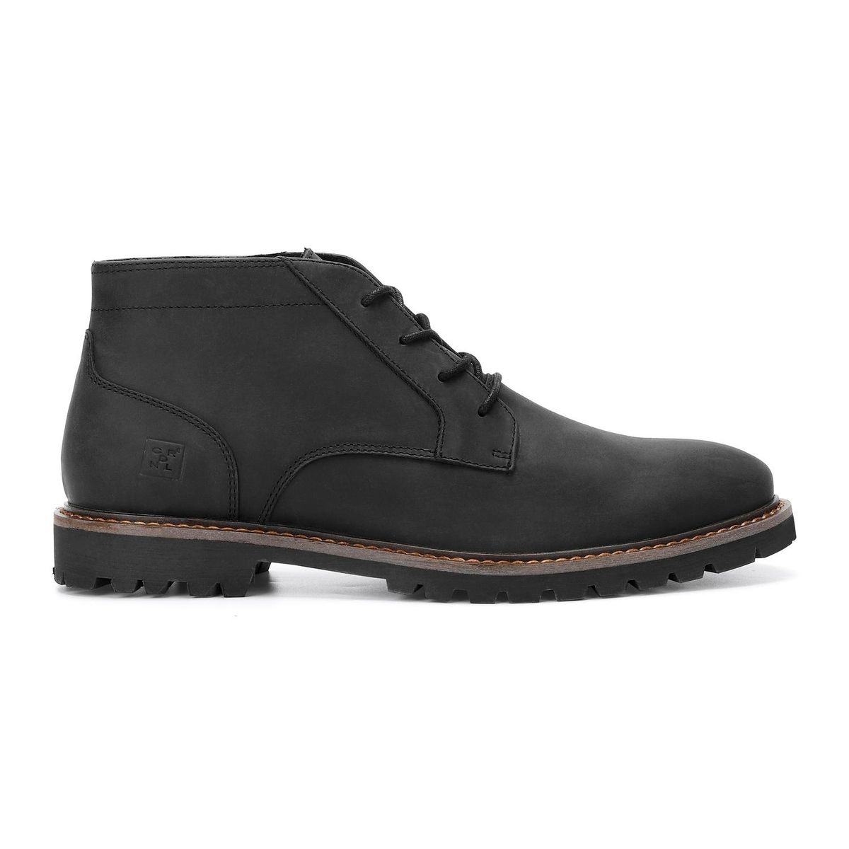 CARDINALE - Botines Hombre Cuero Kensington-6-02 Negro Cardinale