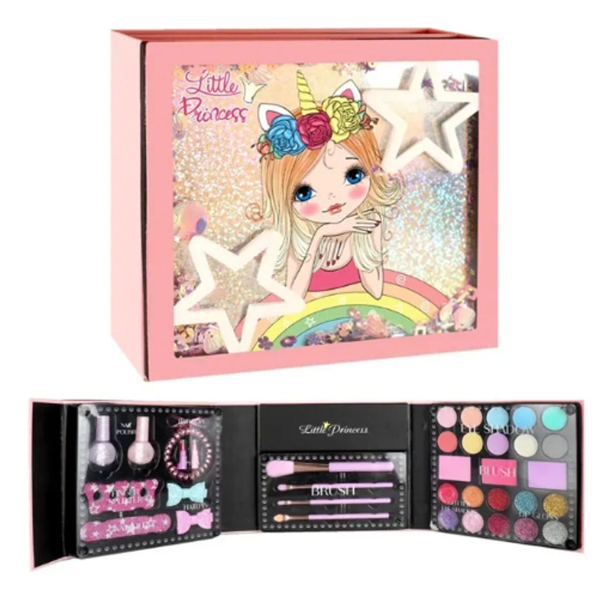 GENERICO - Kit De Juguetes Maquillaje Para Niñas