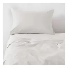 CANNON - Sabana 2 plazas 200 Hilos Ec 100 % Algodón ARENA