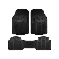 XROAD - Alfombra Piso de Goma para auto Universal 3 piezas