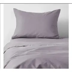 CANNON - Sabana 2 plazas 200 Hilos Ec 100 % Algodón LILA