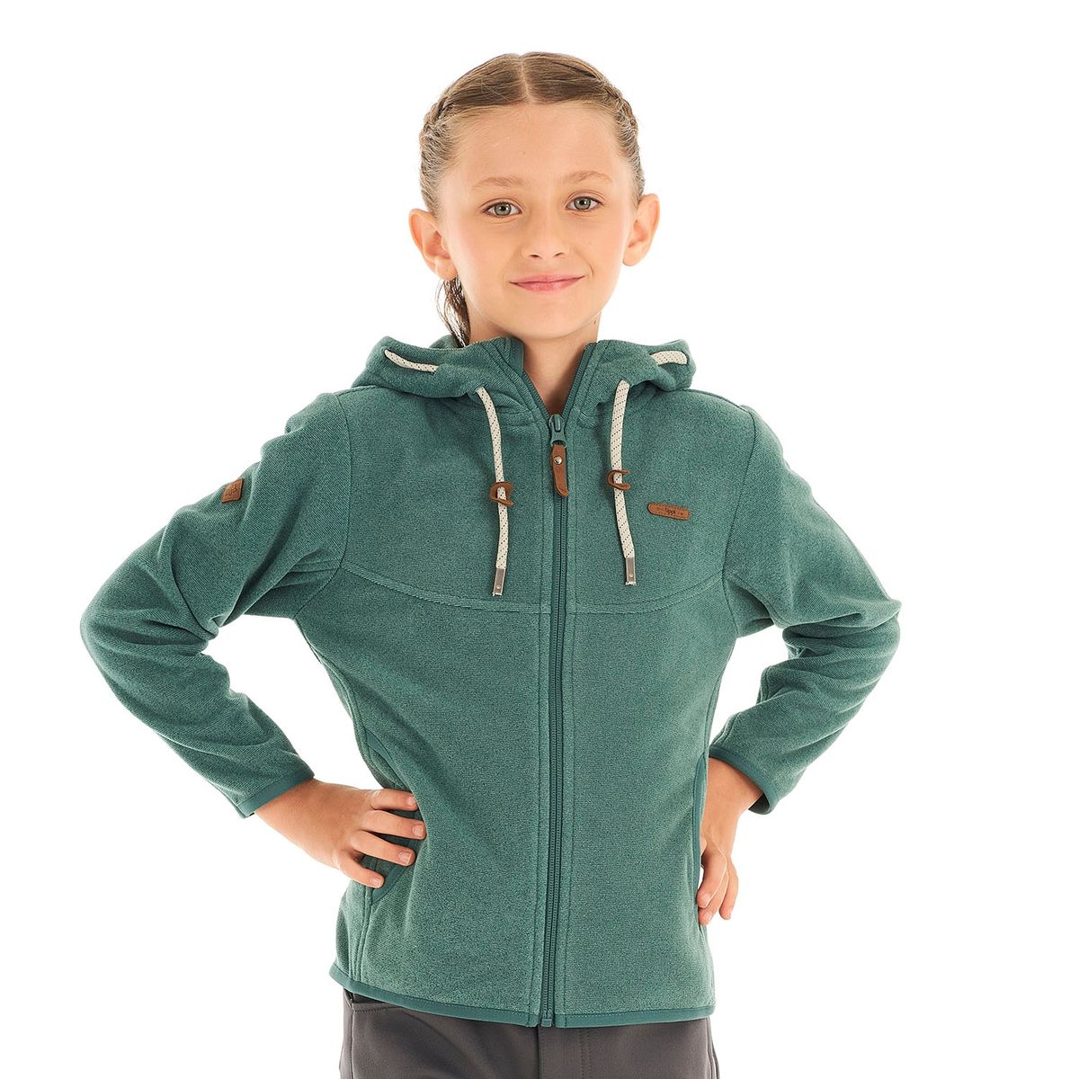 LIPPI - Lippi Polerón Con Capucha Manga Larga Niña