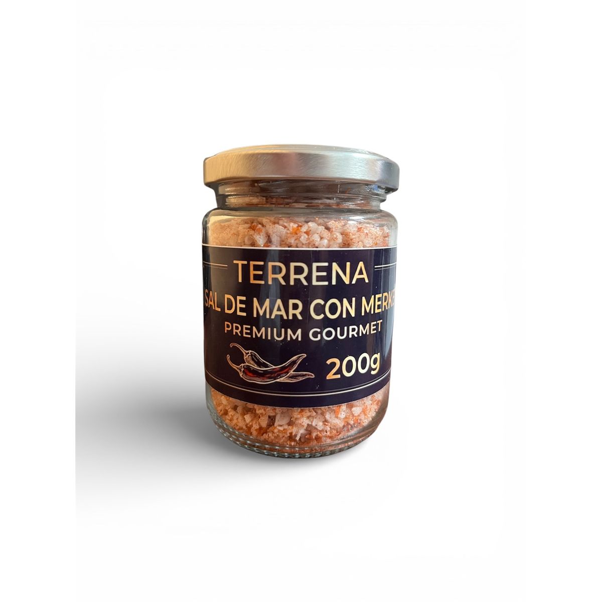 GENERICO - Sal de Mar Terrena Premium con Merkén de 200 gramos