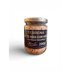 GENERICO - Sal de Mar Terrena Premium con Merkén de 200 gramos