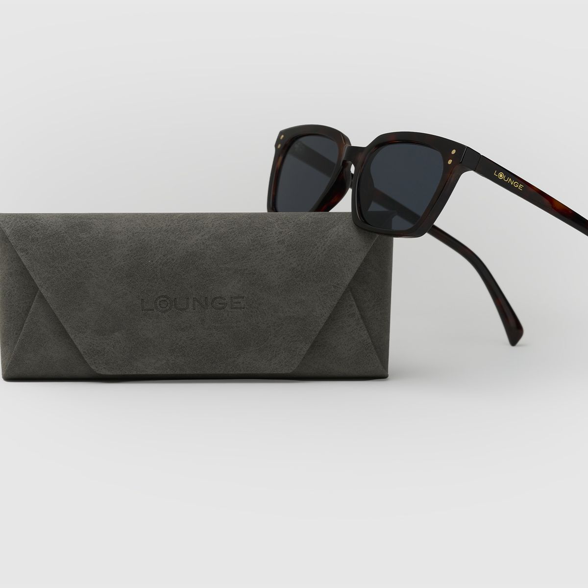 LOUNGE - Lentes De Sol Woman Cuadrado Carey